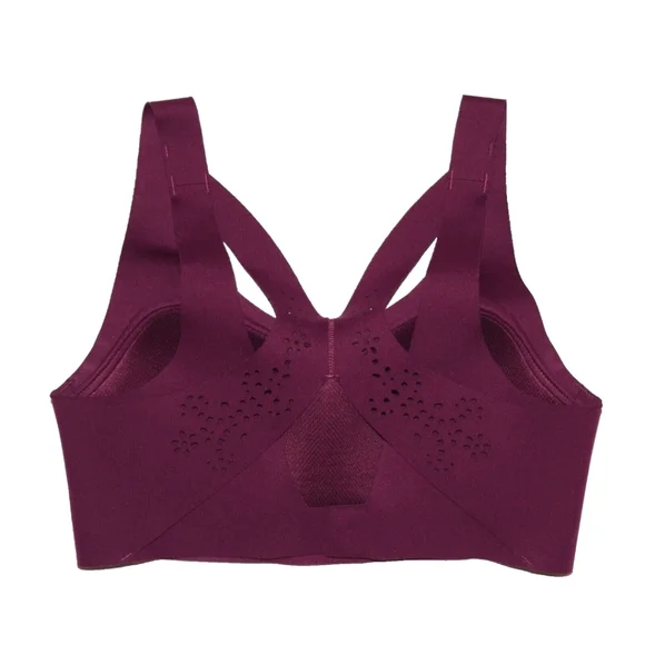 Victoria Sport Angel Max Purple Cut Out Sports Bra Maximum Support 32D - Picture 2 of 5